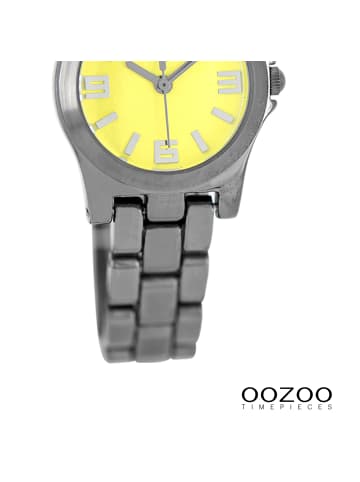 Oozoo Analog-Armbanduhr Oozoo Timepieces silber klein (ca. 25mm)