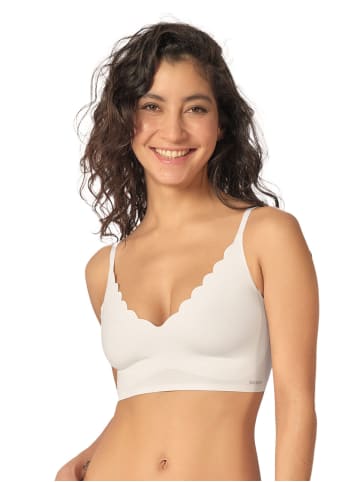 Skiny 2er Pack Bustier mit herausnehmbare Pads in white-beige