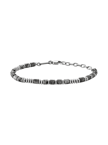 Breil Armband rock hard silber, schwarz