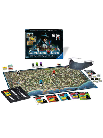 Ravensburger Detektiv-Spiel Die drei ??? Scotland Yard - Gesellschaftsspiel & Brettspiel ab 8 Jahre Ab 8 Jahre in bunt