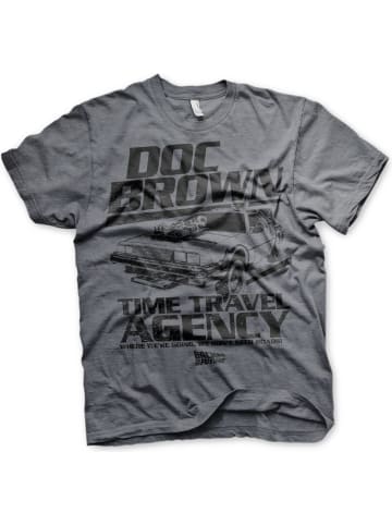 Back To The Future T-Shirt in Grau