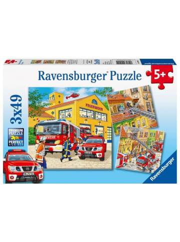 Ravensburger Ravensburger Kinderpuzzle - 09401 Feuerwehreinsatz - Puzzle für Kinder ab 5...