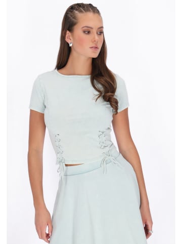 myMo ROCKS Women Blouse in aqua