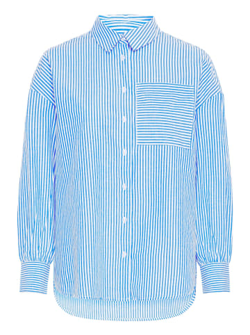 Fransa FRPoppa relaxed fit in Azure Blue Mix