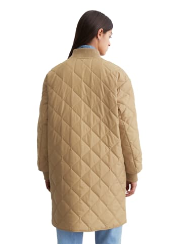Marc O'Polo DENIM Long-Blouson im Aviator-Stil regular in Chestnut Chocolate