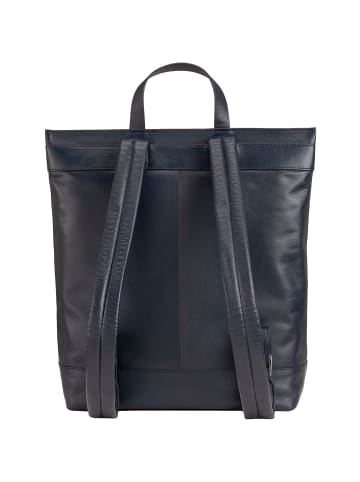 DuDu Oslo Daypack Leder 39 cm navy