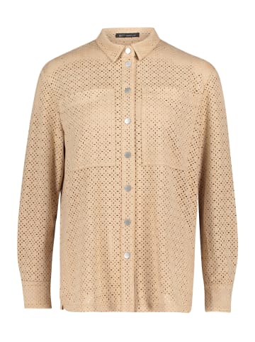 Betty Barclay Hemdbluse mit Knopfleiste in Beige