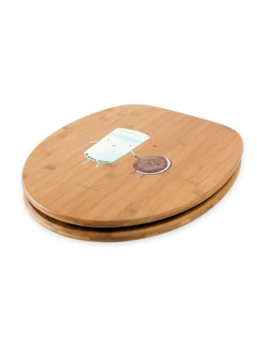 Mr. & Mrs. Panda klobrille muster Milch Keks ohne Spruch in Braun