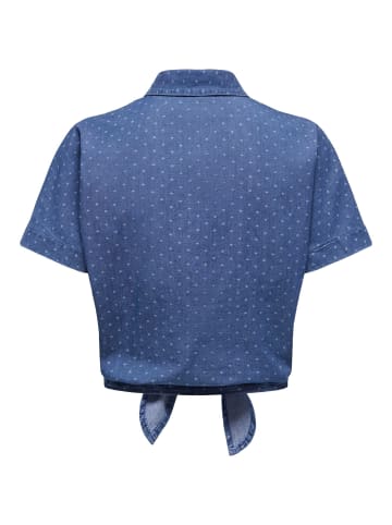 ONLY Hemd in Medium Blue Denim