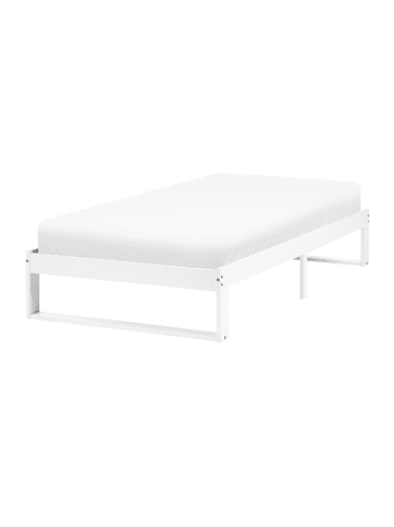 Beliani Kinderbett TALAIRAN in Weiß - (W) 95 x (H) 31 x (L) 205 cm