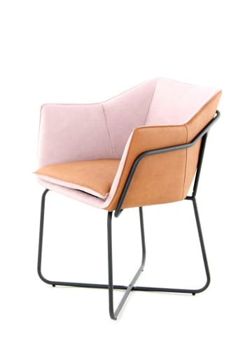 Kayoom Stuhl Marietta Pastellviolett Terrakotta in pastellviolett - terrakotta