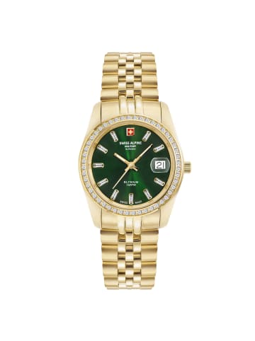 Swiss Military Quarzuhr 7714.7214SAM in Gold
