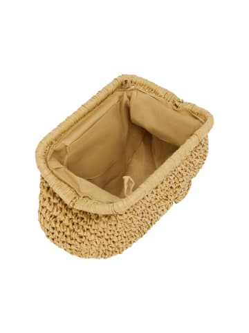 IZIA Women Clutch in Khaki