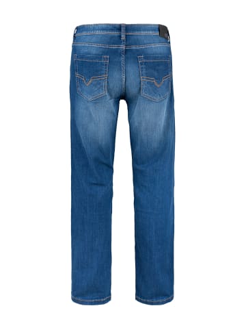 HIS Regular-fit-Jeans 5 Pocket Jeans in mid blue
