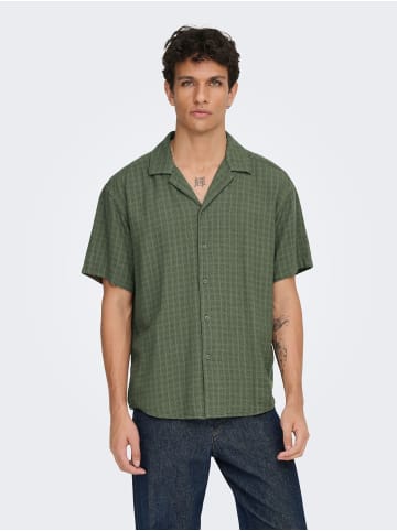 ONLY & SONS Hemd in Dusty Olive