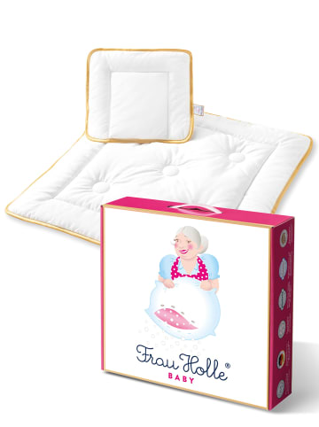 Frau Holle BABY Babyset ''PFLEGELEICHT'' in Naturweiß