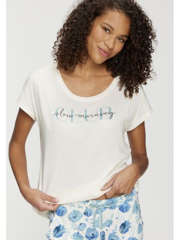 VIVANCE DREAMS Pyjamaoberteil in creme
