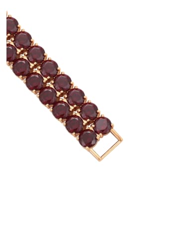 NAEMI Women Bracelet in Rose Gold Red