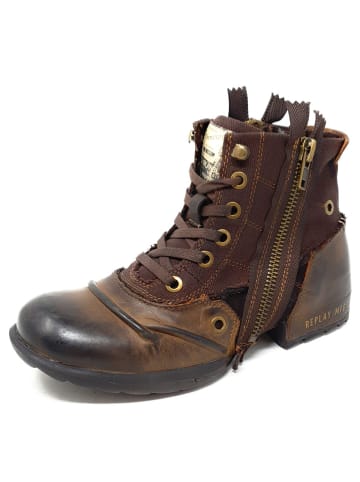 Replay Schnürstiefel  in Braun
