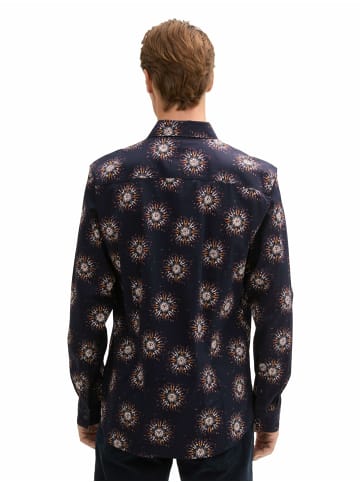 Tom Tailor Print Shirt für Herren in blau