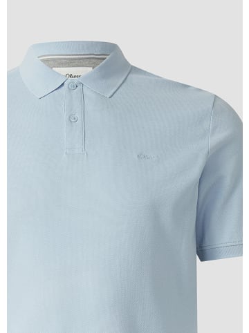 s.Oliver Polo-Shirt in 5007_hellblau