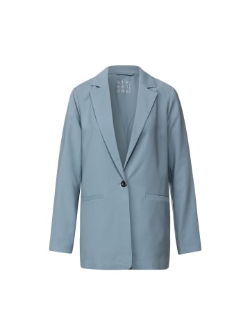 Street One Blazer in milky jade blue