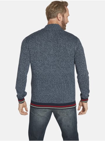 Jan Vanderstorm Pullover CAJETAN in dunkelblau melange