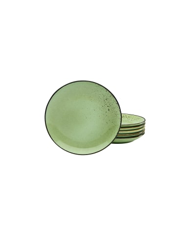 CreaTable Dessertteller Nature Collection 21 cm in grün