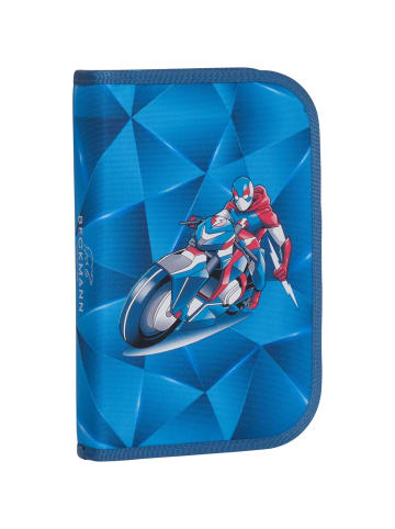 BECKMANN Federmappe mit Inhalt Blue Lightning in blau