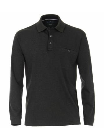 Venti Poloshirt für Herren in anthrazit