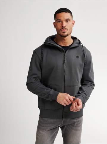 Petrol Industries Hoodie mit Reißverschluss Rockford in Schwarz