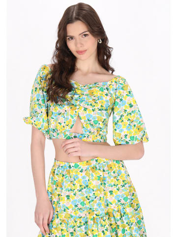 myMo Top in blue multicolor