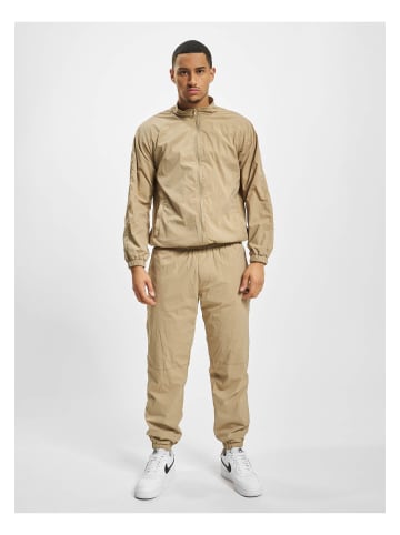 DEF DEF Herren DEF Elastic plain track suit in beige