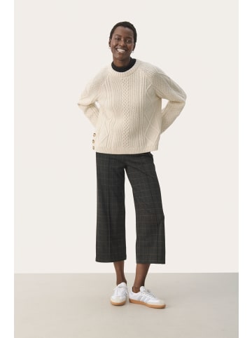 PART TWO Casual Hose IlisanPW Easy fit in Grey Check