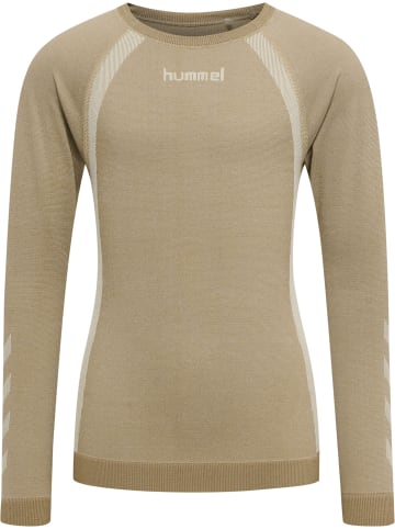 Hummel Hummel T-Shirt Hmlspin Mädchen Dehnbarem Nahtlosen in SIMPLY TAUPE