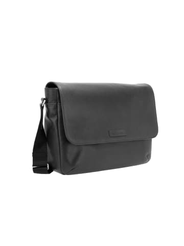 Strellson Schultertasche 'Hatton Cross Anuk in Schwarz 34,00 x 26,00 x 9,00 cm'