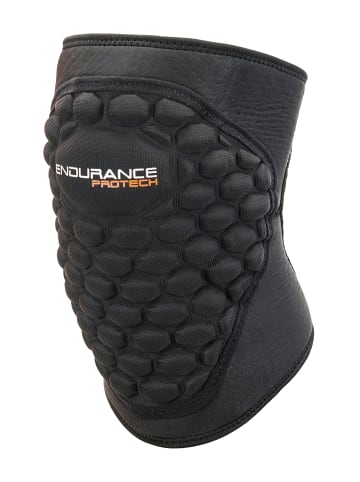 Endurance Knieschoner PROTECH in 1001 Black