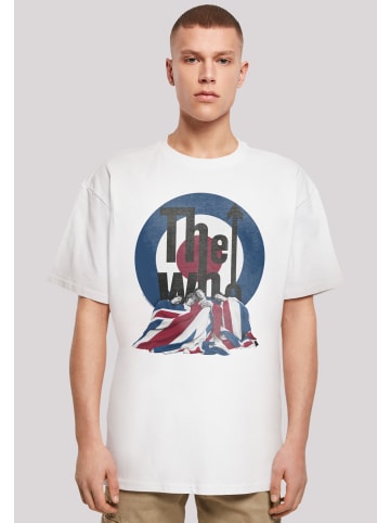 F4NT4STIC Heavy Oversize T-Shirt The Who Flag Blanket in weiß