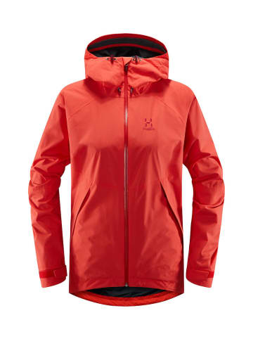 Haglöfs Regenjacke Esker Jacket in Hibiscus Red