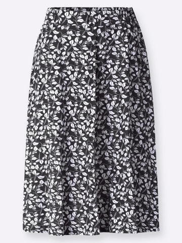 WITT WEIDEN Schlupfrock in schwarz-weiß-bedruckt