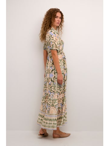 Cream Kleid CRAlora Loose fit in Khaki Floral Wallpaper