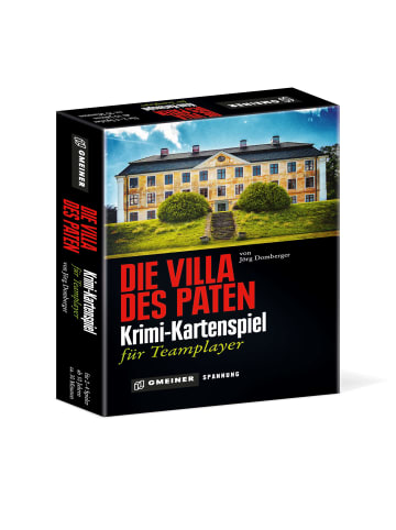 Gmeiner-Verlag Gesellschaftsspiel Die Villa des Paten in Bunt