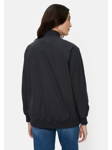 Camel Active Bomberjacke mit seitlichem Reißverschluss in Navyblau