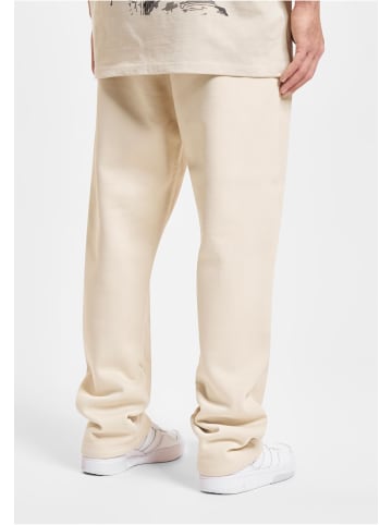DEF Trousers - Sweat in sand/white
