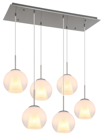 Globo lighting Hängeleuchte "BARRY" in silver