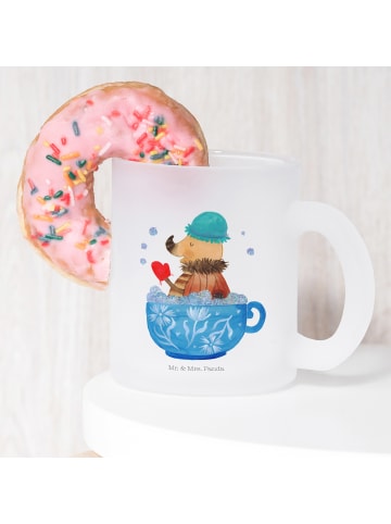 Mr. & Mrs. Panda Kaffeetasse Nachtfalter Schaumbad ohne Spruch in Transparent