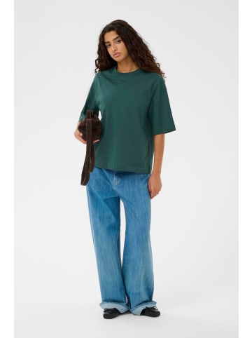 Soaked in Luxury T-shirt SLJina Baggy fit in Trekking Green
