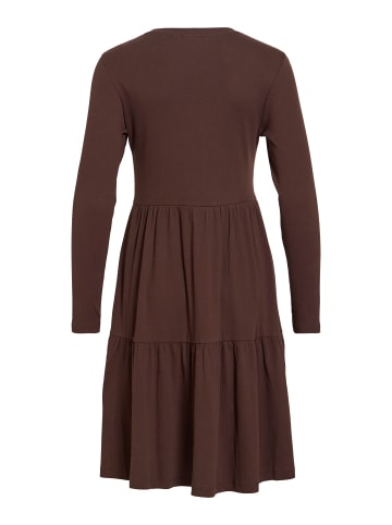 Vila Pulloverkleid in Coffee Bean