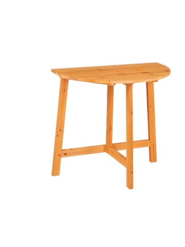 relaxdays Klapptisch in Natur - (B)80 x (H)74 x (T)50 cm