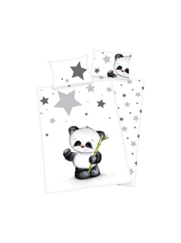 Baby Best® Bettwäsche Panda 40x60 / 100x135 cm in Mehrfarbig